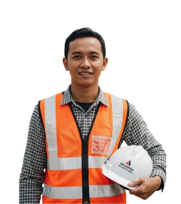 pekerja lapangan anugrah konstruksi